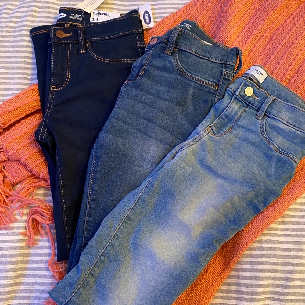 Old Navy size 14 ballerina jeans